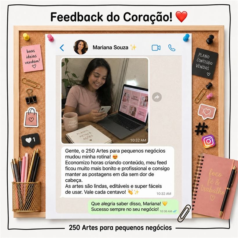Feedback de cliente pelo WhatsApp